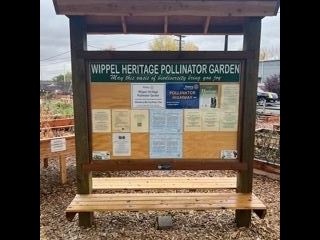 Wippel Park info board